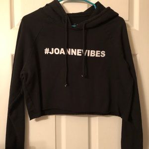 Lady Gaga Cropped Hoodie